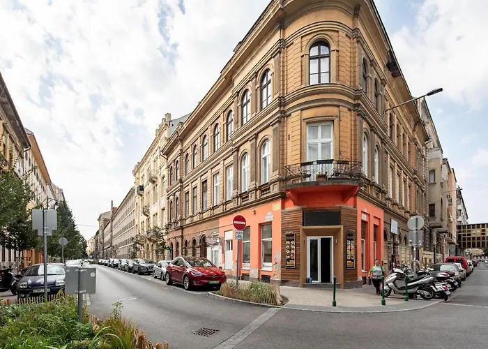 Stylish New With Ac Apartman Budapest